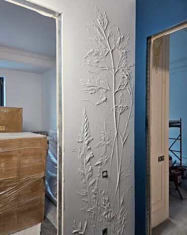 Malyar işləri: Xidmət: Fərdi divar rəsmləri və relyef (stuko) dekoru Təsvir: - — 5