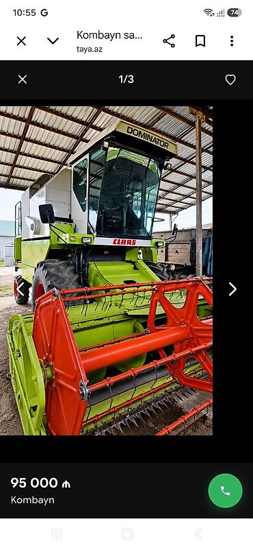niva diski teker: CLAAС DOMINATOR 130taxıl biçən kombayn - Marka/model: CLAAS DOMINATOR — 1