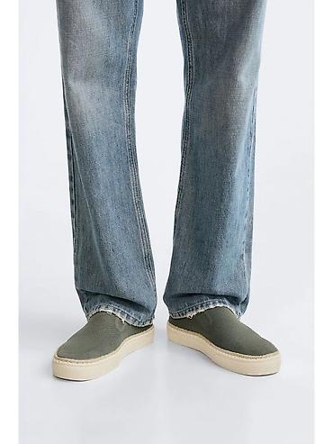 слипоны hm: Мужские кроссовки, 43, Zara, Новый, цвет - Зеленый, Самовывоз — 4