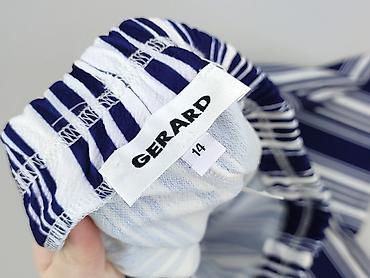 biale flared jeans: Spodnie materiałowe damskie, rozmiar XL — 4