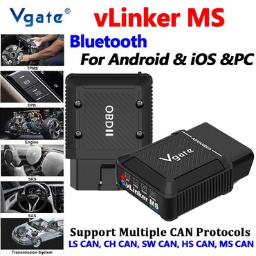 grejalica na upaljac: NOVO - vLinker MS Advanced 12V/24V OBD2 za IOS MFI Android Novo-