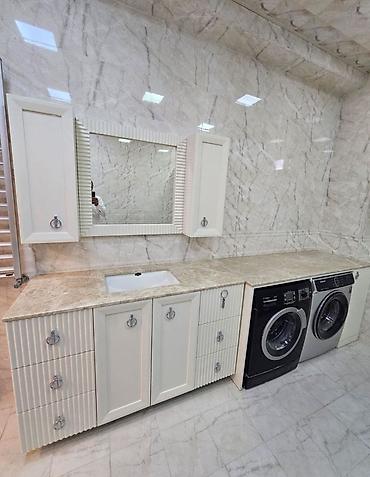 parca skaf: Hamam üçün sifarişlə mebel hazırlanması - Paltaryuyan maşın üçün — 2
