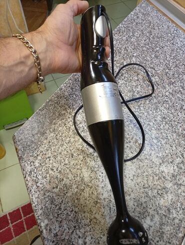 Blenderi, mikseri: Ručni štapni blender – crno/srebrni - Električni štapni blender sa — 1