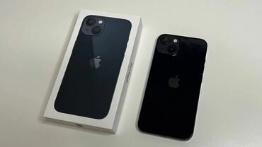 telef: IPhone 13, 128 GB, Qara, Face ID, Sənədlərlə