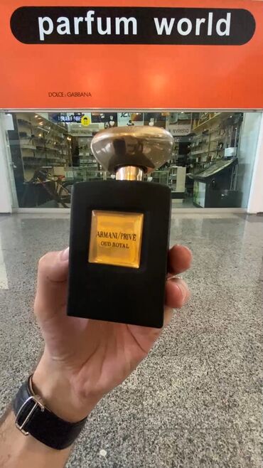 sabina parfumeriya baku: Armani Prive Oud Royal - Demonstration Tester - 100 ml - 250 azn deyil
