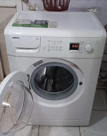 Məişət texnikası: Paltaryuyan maşın Beko, 6 kq, İşlənmiş, Avtomat, Qurutma var, Pulsuz çatdırılma, Ödənişli çatdırılma — 2