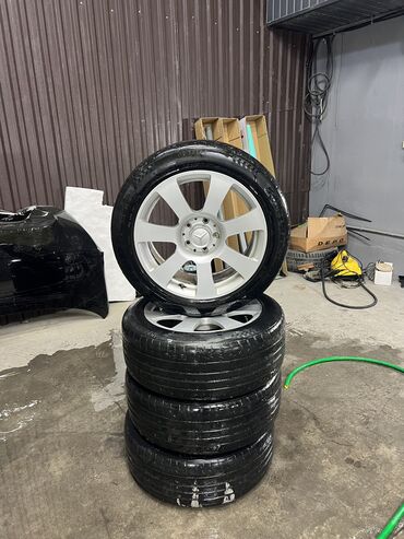 купить диски бу r14: Дөңгөлөктөр монтажда 215 / 55 / R 17, Жай, Колдонулган, Комплект, Жеңил унаалар, Куйма, тешиктери - 5
