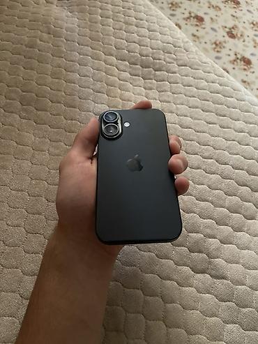 купить iphone 16 бу: IPhone 16, Новый, 128 ГБ, Черный, 100 % — 1