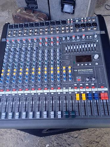 музыка колонки: Dynacord PowerMate 1000 — профессиональный активный микшерный пульт с — 8