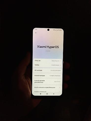 go kart: Redmi Note 12, 256 GB, rəng - Qara, İki sim kartlı — 2