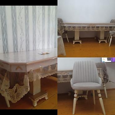 Digər mebel: BussStol ve 6 eded stul satilir 550 azne unvan Sumqayit By SS — 1
