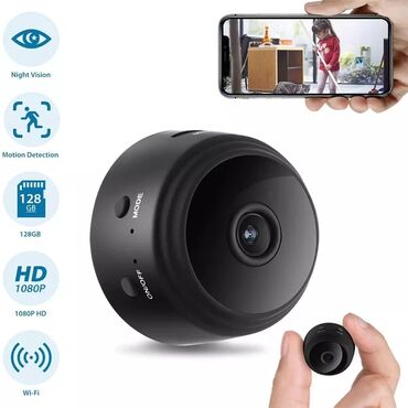 veb kameralar: Wifi mini gizli smart kamera 3MP ultra full hd online ip kamera gizli