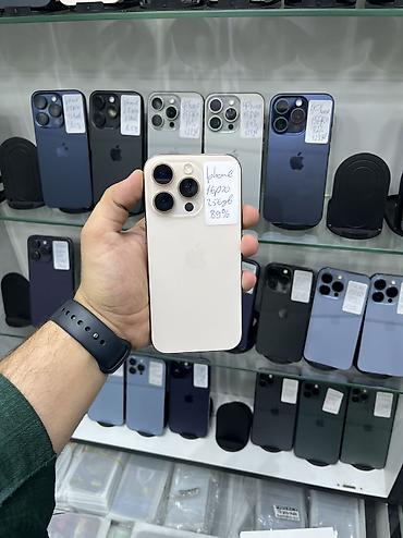 IPhone 16 Pro, 256 GB, Desert Titanium lalafo.az -da IPhone 16 Pro, 256 GB, Desert Titanium