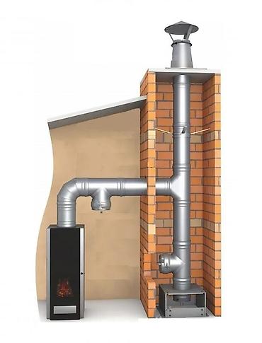 Установка отопительных систем: Профессиональный монтаж и ремонт дымоходов. Что выполняем: - — 3