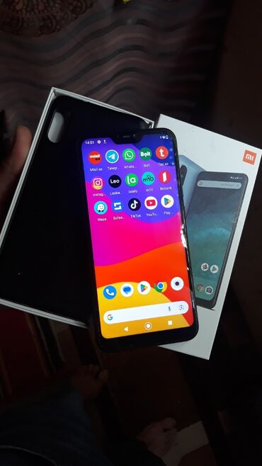 xiaomi mi 9 цена в баку: Xiaomi Mi A2 Lite, 64 ГБ, цвет - Черный, 
 Отпечаток пальца