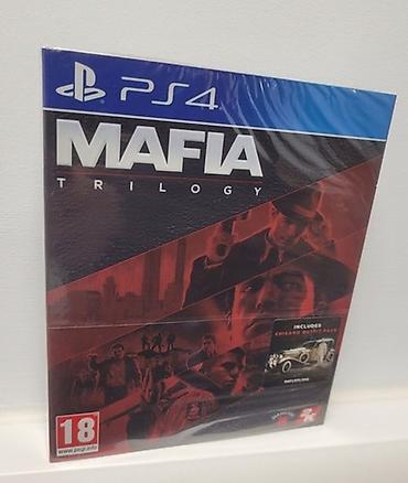 playstation avadanliq: PS4 oyun diski: Mafia Trilogy - Platforma: PlayStation 4 - Paket — 1