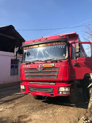 fire maple: Самосвал Shaanxi (Shaanxi Automobile / Shacman) F3000, 6x4, красный — 1