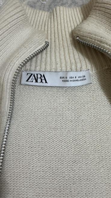 полузамок зара: Кардиган ZARA орига на молнии - Модель: вязаный кардиган на — 2