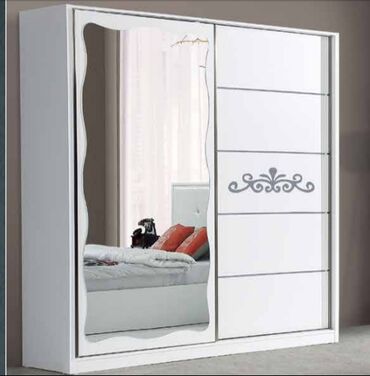 шкаф купе угловой в спальню: Гардеробный шкаф, Новый, 2 двери, Купе, Прямой шкаф, Азербайджан