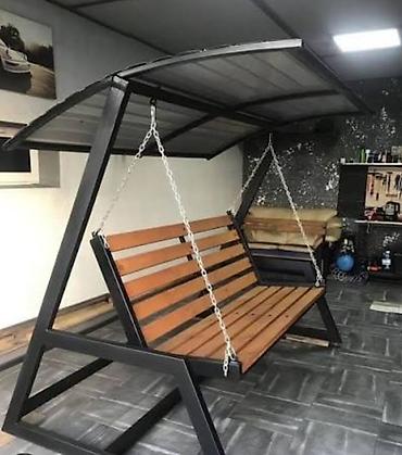 plaud note: Садовые качели Металл, Со спинкой, Без крыши — 8