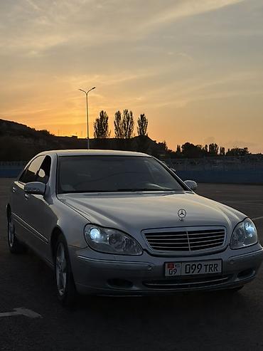 Mercedes-Benz S-Class: 2001 г., 3.2 л, Автомат, Бензин, Седан at lalafo.kg Mercedes-Benz S-Class: 2001 г., 3.2 л, Автомат, Бензин, Седан