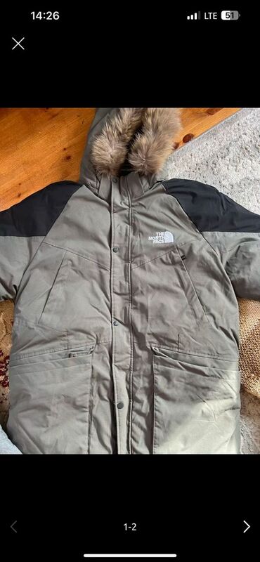 Куртки: Мужская куртка, 7XL (EU 54), The North Face, Новый, цвет - Серый, Самовывоз