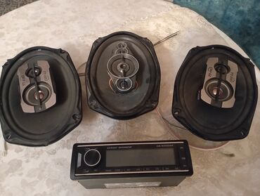 Dinamiklər və sabvuferlər: Avtomobil audio dəsti Komplekt: - 3 ədəd 6x9 oval akustik dinamika — 2