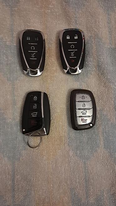 acarlıq: Chevrolet və Hyundai açarları — 2