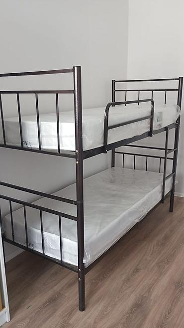 rezin döşək: Oğlan və qız üçün, Yeni, Çarpayı, Matras ilə, Siyirməsiz, Dəmir — 2