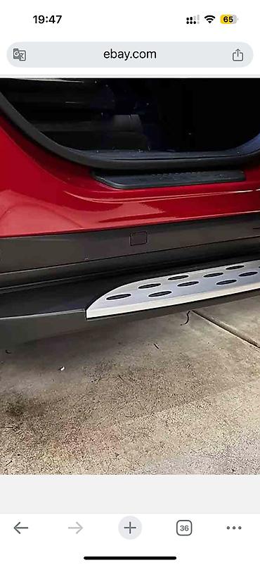 юбка степ: Наружные накладки порогов Hyundai, Новый — 2