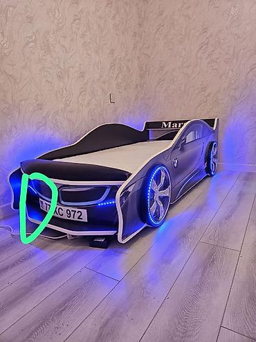 tekli carpayi: Uşaq üçün “avtomobil” formalı çarpayı - Dizayn: Sport avtomobil — 8