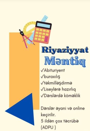 bag evlerinde is: Ehtiyaci olan hazırliga gedə bilməyən abituriyentlərə testlərdə və