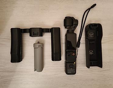 Videokameralar: DJI Pocket 2 Creator üçün portativ 3 oxlu stabilizator kamera seti — 1