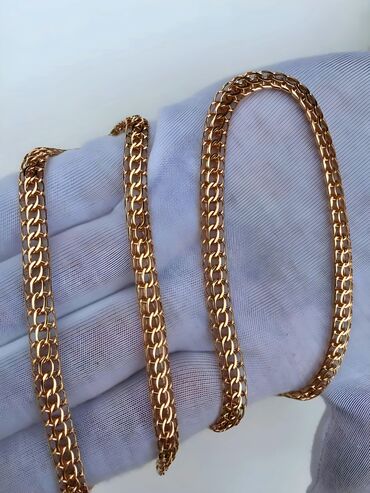 Цепочки: Золото комплект 585 проба Ручная работа Цепь и браслет Плетение — 13