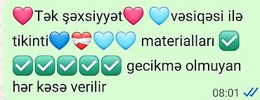 ariston ehtiyat hisseleri: Tikinti materiallarının satışı və rəsmiləşdirilməsi xidməti. - Yalnız — 1