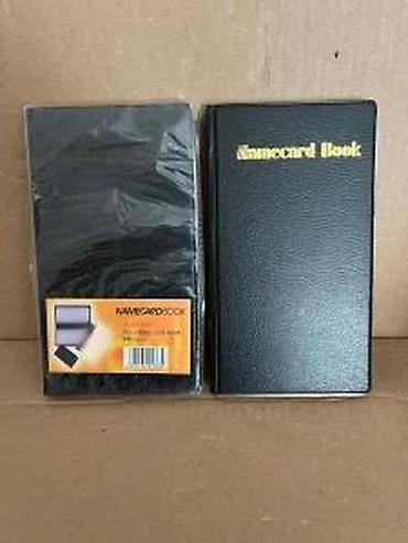torba za dokumente: PVC futrola/knjiga za vizit karte – Namecard Book Rubenis - — 5
