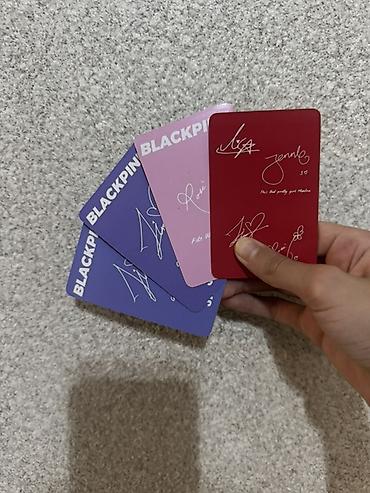 tilov desti: Məhsul: K-pop foto kartları dəsti – BLACKPINK temalı Təsvir — 2