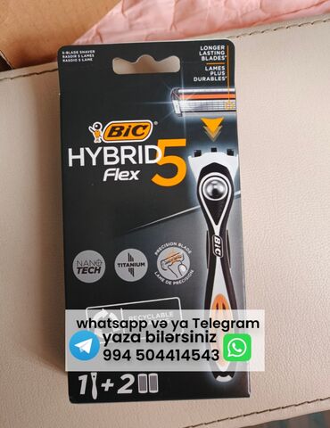 renu linza suyu: BiC HYBRID 5 Flex Tezədi çatdırılma 1 manat əlavə olacaq ancaq
