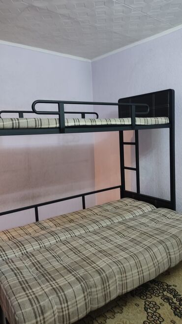 кровати металлические: Двухъярусная кровать, Для девочки, Для мальчика, Б/у