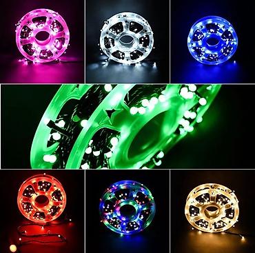 Светодиодные гирлянды: Уличная гирлянда 50 м Прекрасно подходит для украшения дома, магазина — 1