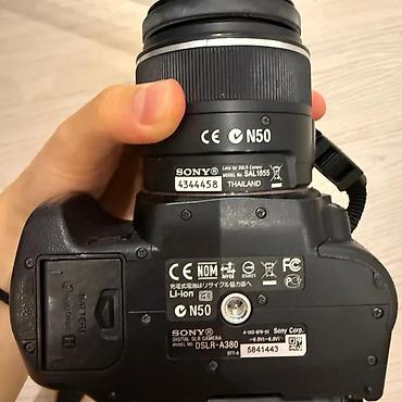 sony alpha 7: Sony Alpha DSLR-A380 fotoaparat dəsti ✔️200 AZN (Xətai). Sony Alpha — 5