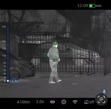 Оптические прицелы: Тепловизионный прицел TR650L Премиальный тепловизионный прицел — 10