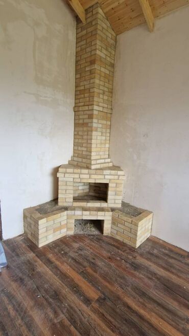 Mebel ustaları: Manqal, Kamen və kürələrin tikilməsi. Zəmanətli kərpiclərlə. Ətraflı