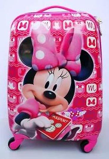 Rančevi, torbe i koferi: Dečiji set kofera Minnie Mouse – 3 dela, pink - Dizajn: živopisni — 28