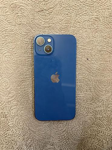 Apple iPhone: IPhone 13, Б/у, 128 ГБ, Синий, Защитное стекло, Коробка, 78 % at lalafo.kg — 1 Apple iPhone: IPhone 13, Б/у, 128 ГБ, Синий, Защитное стекло, Коробка, 78 % — 1