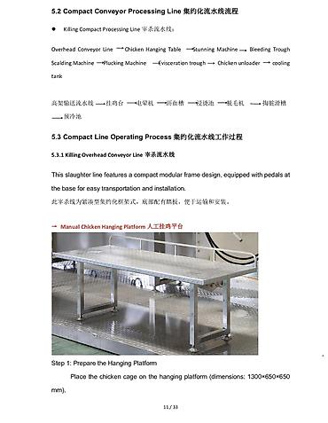 Другое оборудование для пищевой промышленности: Компактная линия переработки кур (Chicken Compact Production Line) — 5