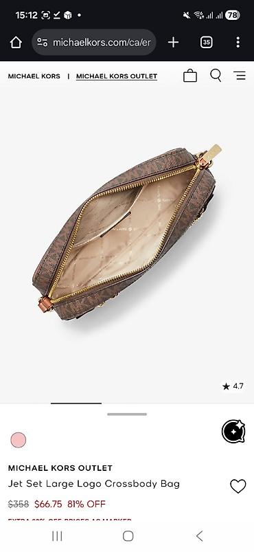 torba: Əl çantası, Michael Kors, Yeni — 2