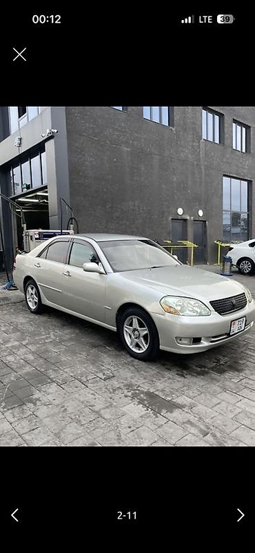 Продажа авто: Toyota Mark II: 2002 г., 2 л, Автомат, Бензин, Седан — 10