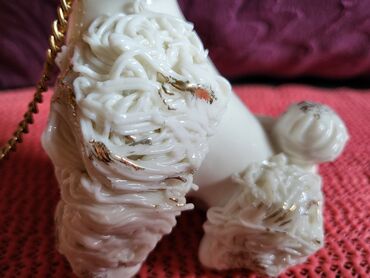 Ostali kućni dekor: Porcelanske figure,rucni rad. sve na njima je porcelan. tkz. spageti — 10