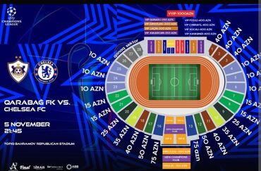karabağ ajax bilet: Qarabağ Celsi oyununa bilet satılır sektor 21 sıra 28 yer 19 Qiymet 40